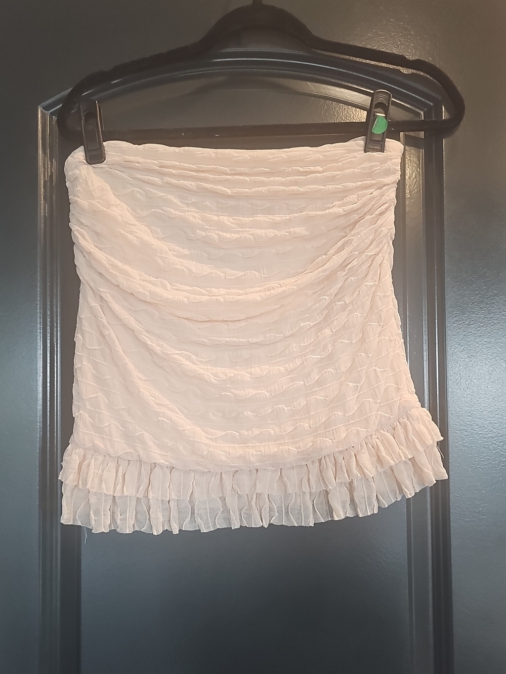 Zenana Ruched Mini Skirt With Built In Short